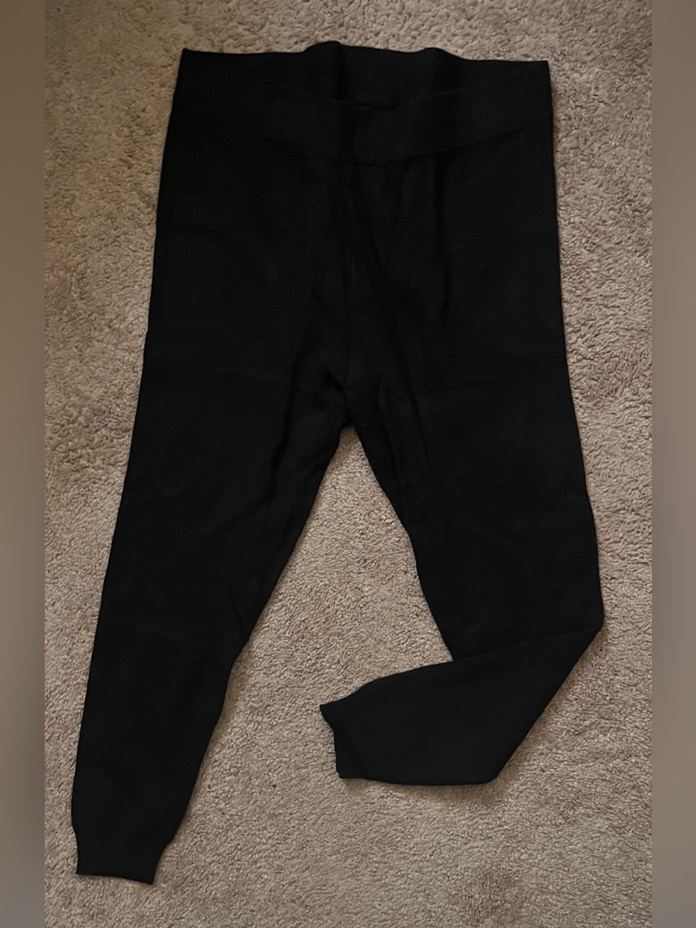 torrid Black High-Rise Knit Leggings